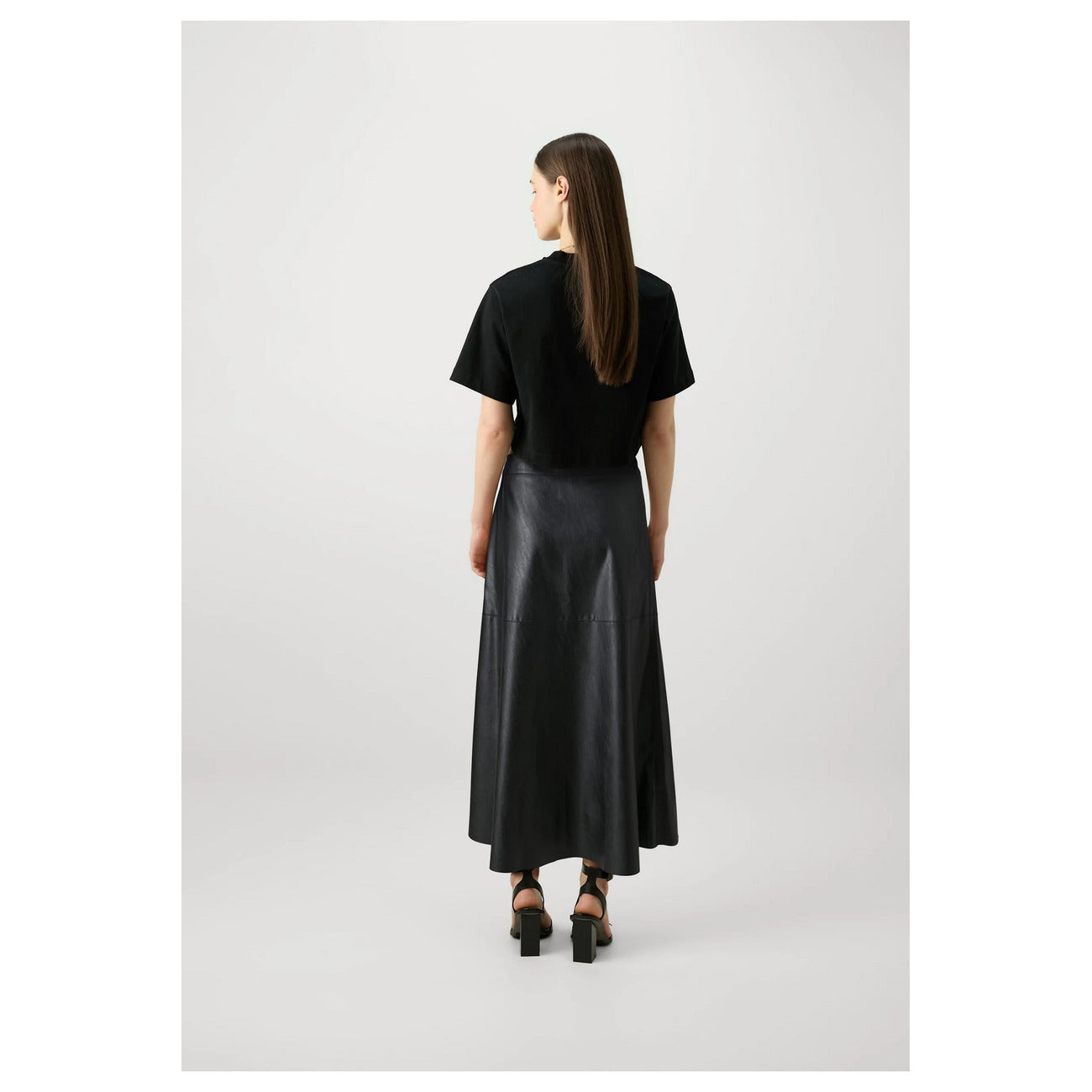 2438317 Pinko Gonna Nera Donna Poliestere 100%