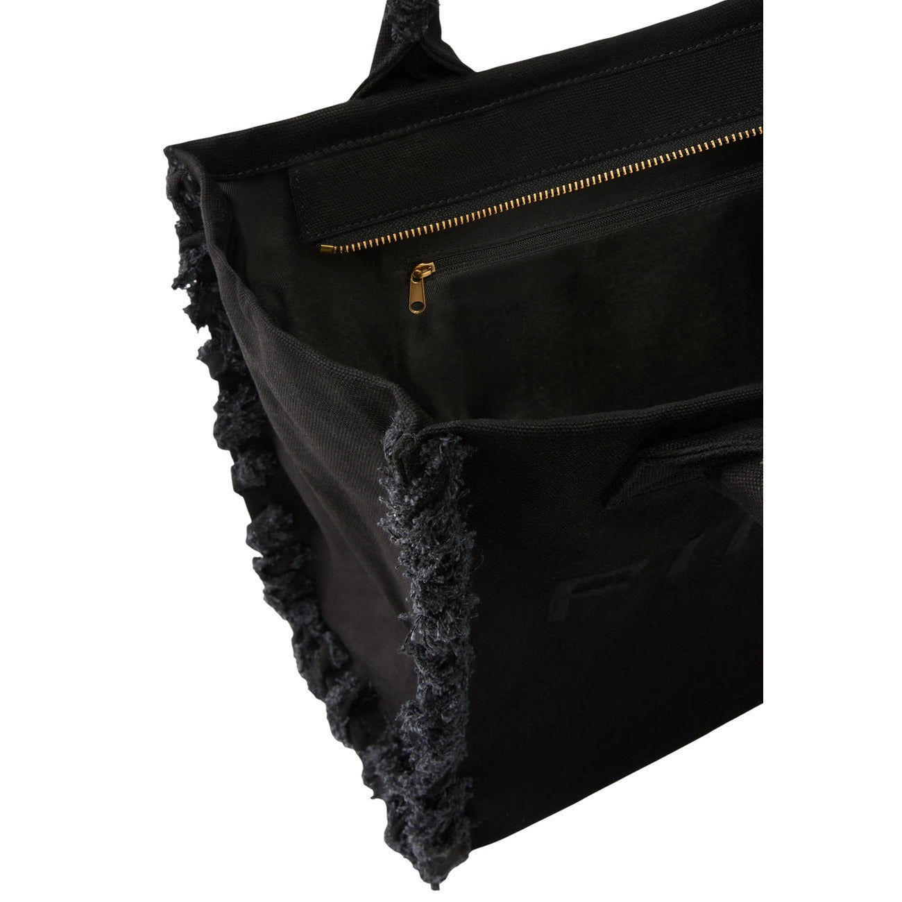 2467677 Pinko Beach Shopper Canvas Borsa Nero Donna
