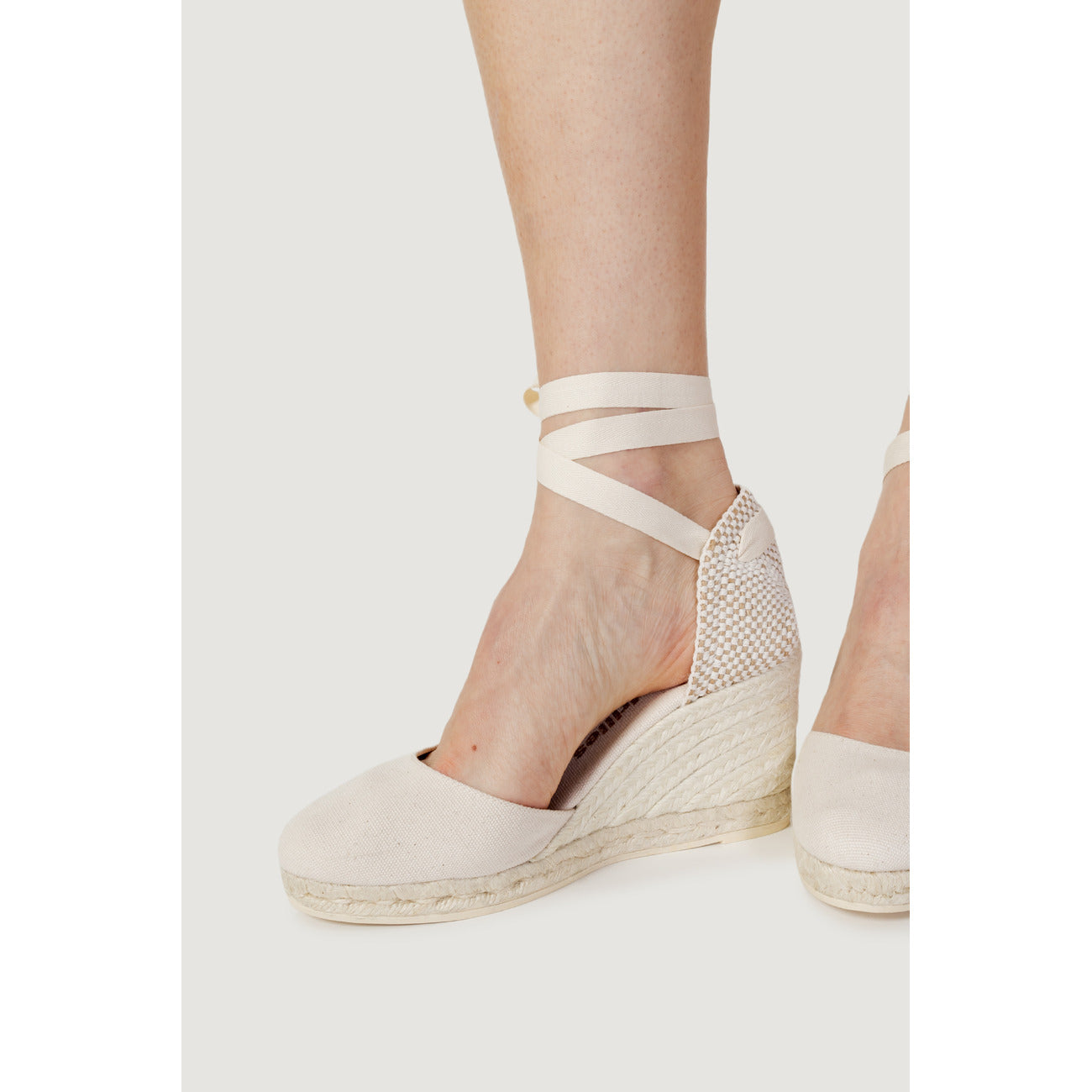 463837 Espadrilles Sandali Bianco Donna Primavera/Estate