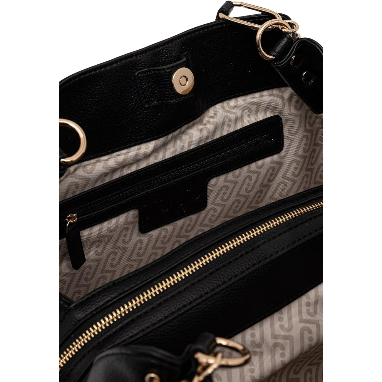 2456181 Liu Jo Borsa Nera Mano Poliuretano