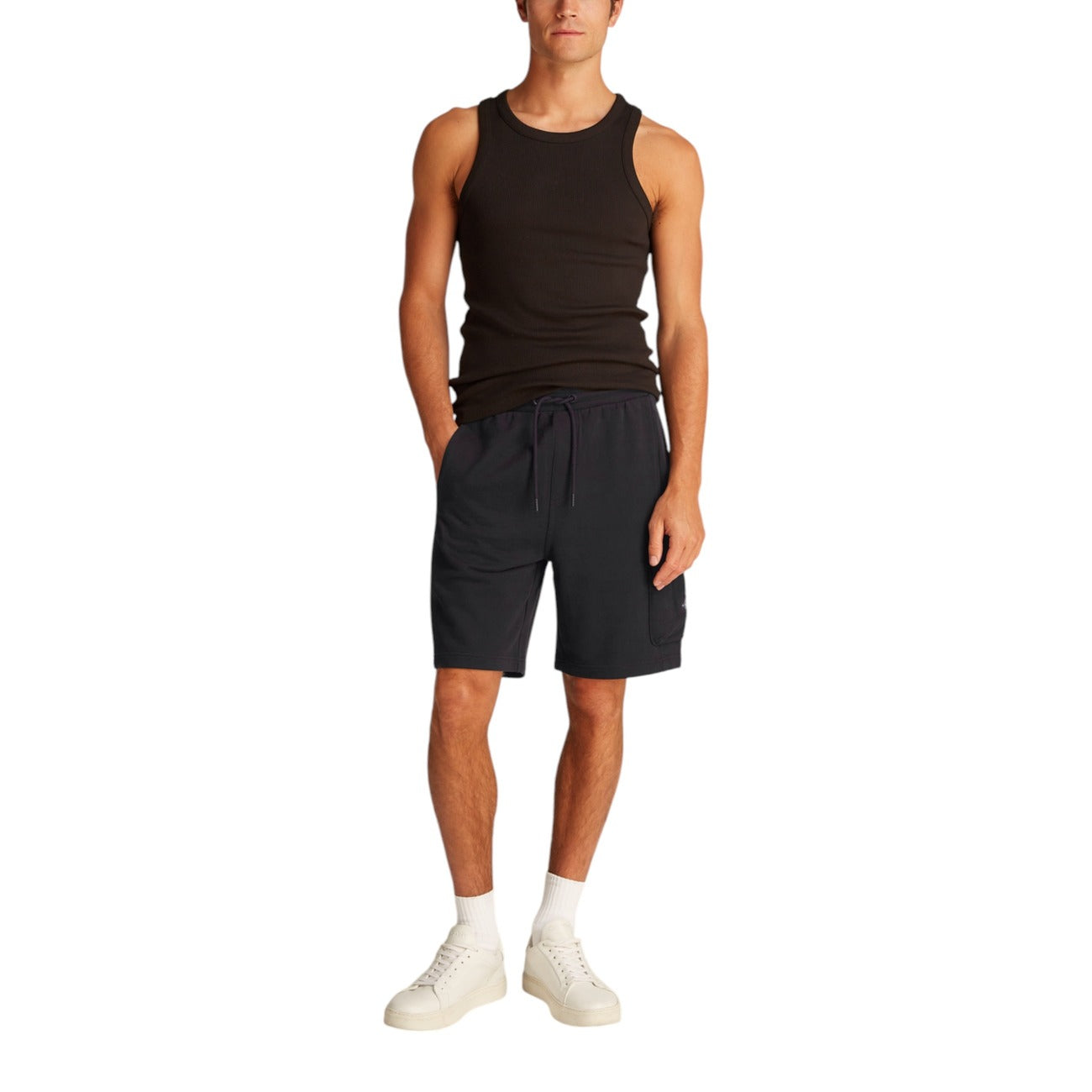 2419172 Calvin Klein Jeans Bermuda Nero Uomo
