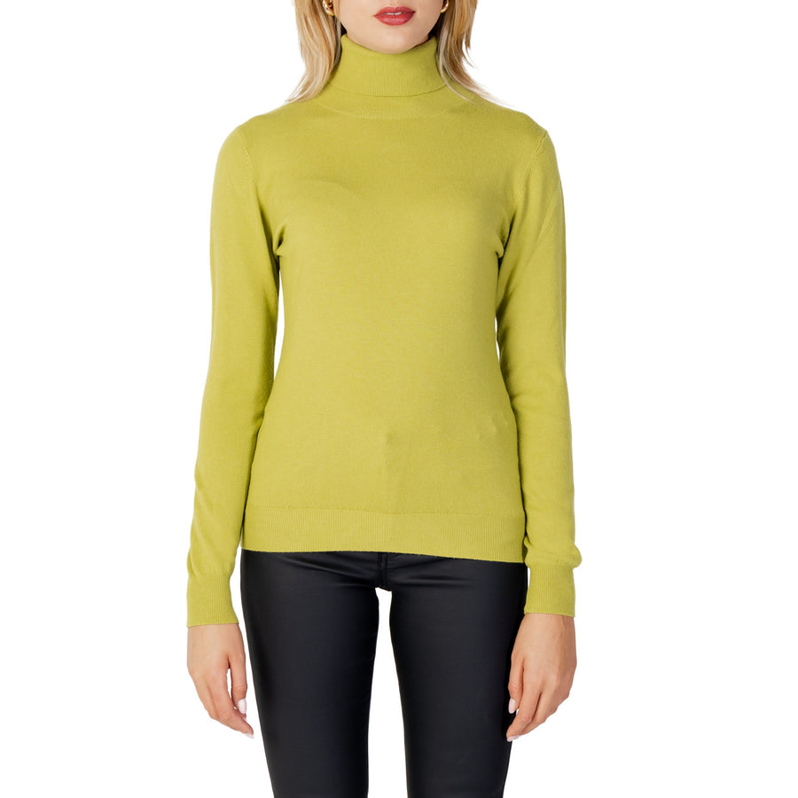 Maglione Dolcevita in Maglia Liscia