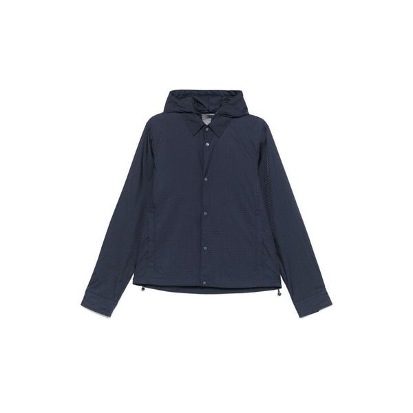 Giubbotto Reversibile con Cappuccio Blu