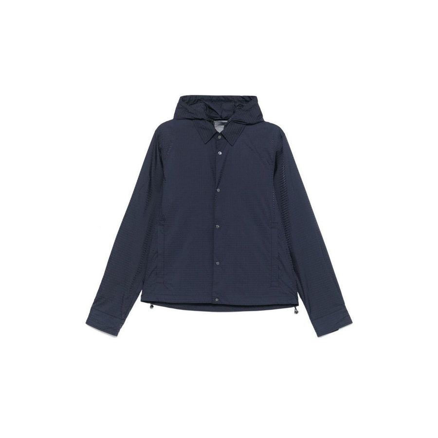 Giubbotto Reversibile con Cappuccio Blu