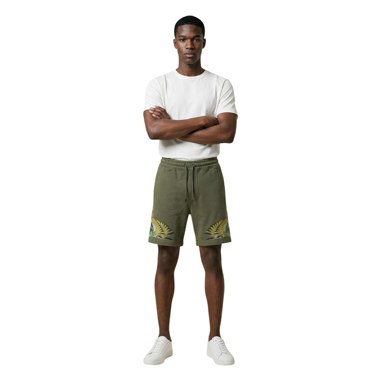 2460328 County Of Milan Bermuda Verde Uomo