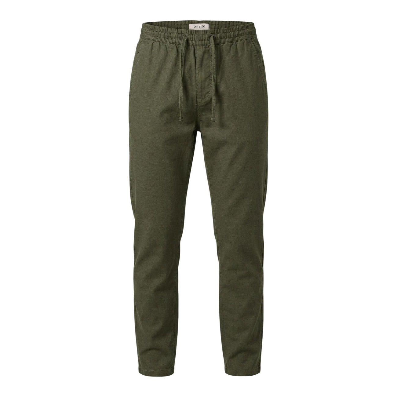 2458644 Only & Sons Pantaloni Verde Cotone Uomo