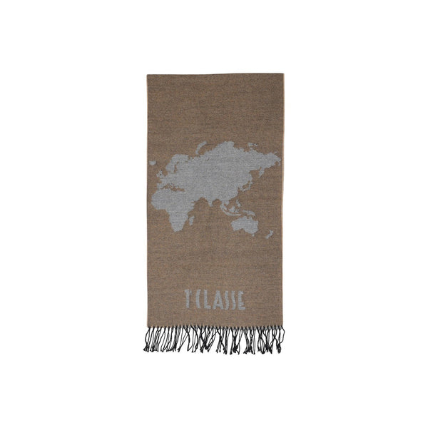 Alviero Martini 1A Classe Sciarpa Jacquard Geo Camel