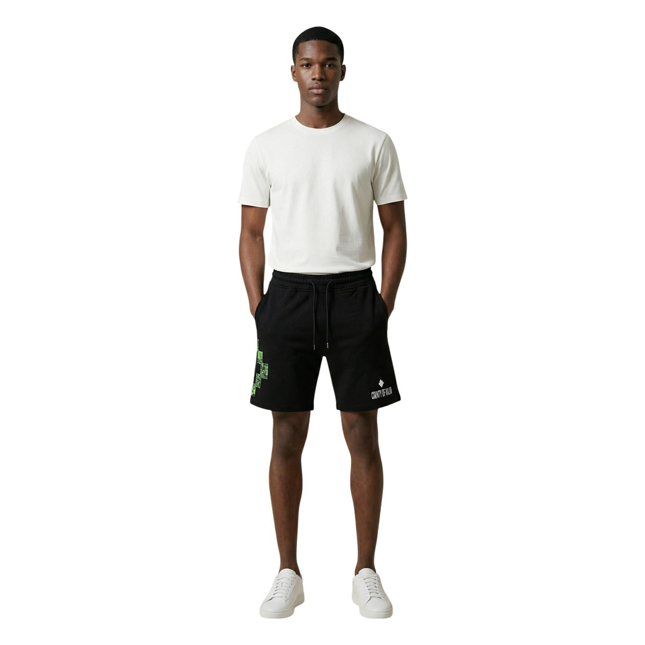2460249 County Of Milan Bermuda Nero Uomo