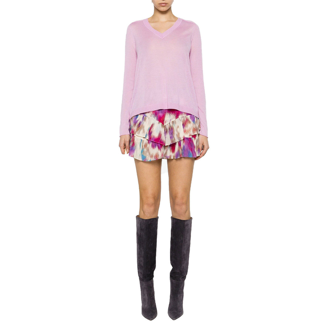 2423091 Pinko Maglia Multicolore Donna Cotone 100%