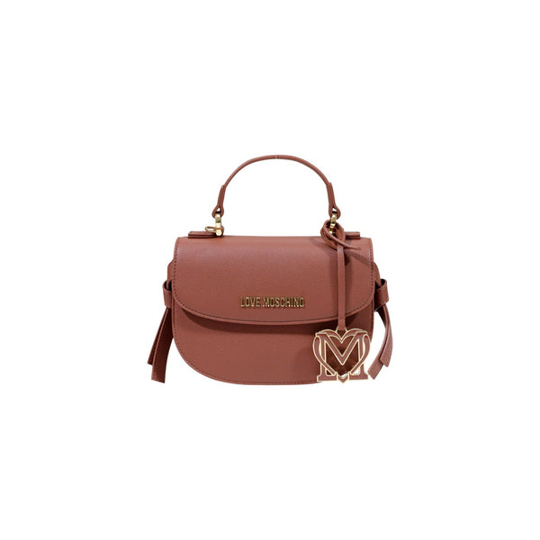 Borsa a Tracolla Patta Linea Signature Charm Heart Albicocca