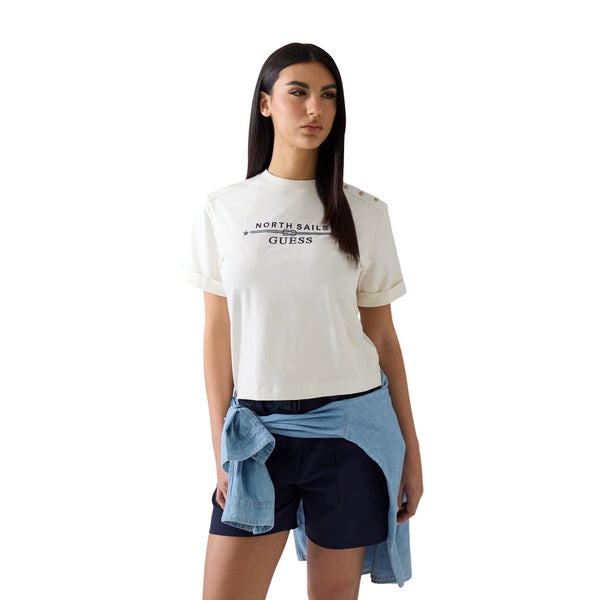 x North Sails Printed Logo T-Shirt Donna