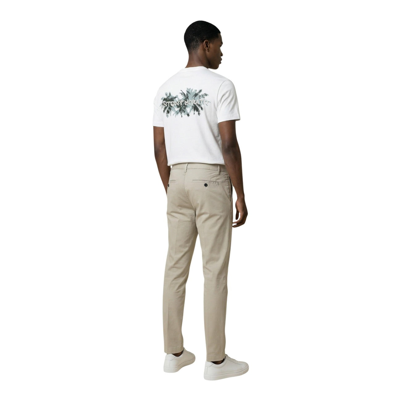 2451848 Antony Morato Pantaloni Beige Cotone Uomo
