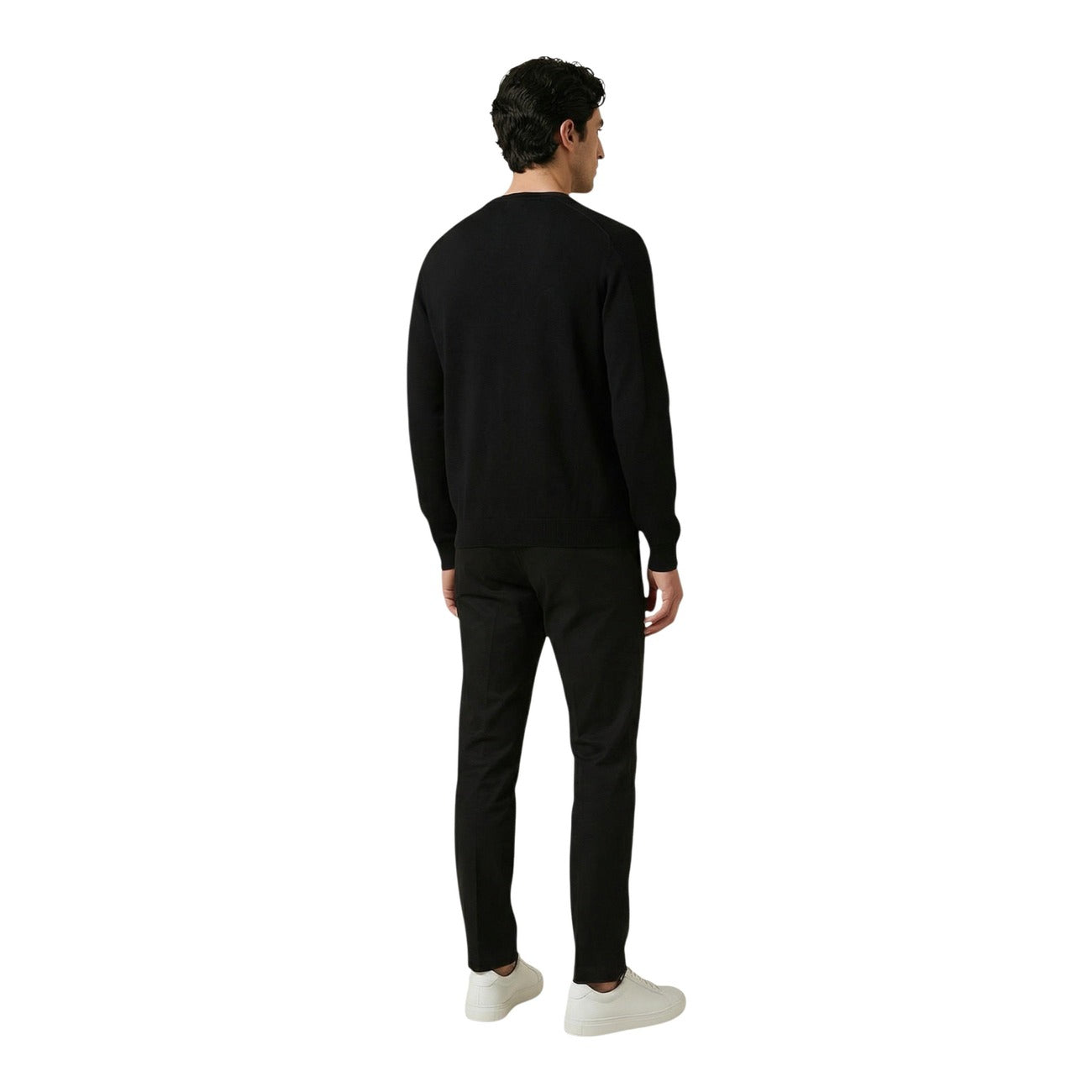 2452217 Antony Morato Maglia Nera Cotone Uomo