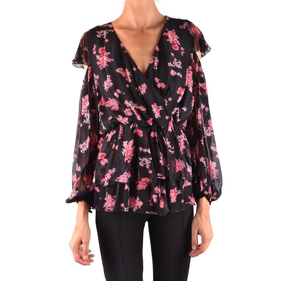 Blusa "Bernardo" Floreale con Spalle Scoperte
