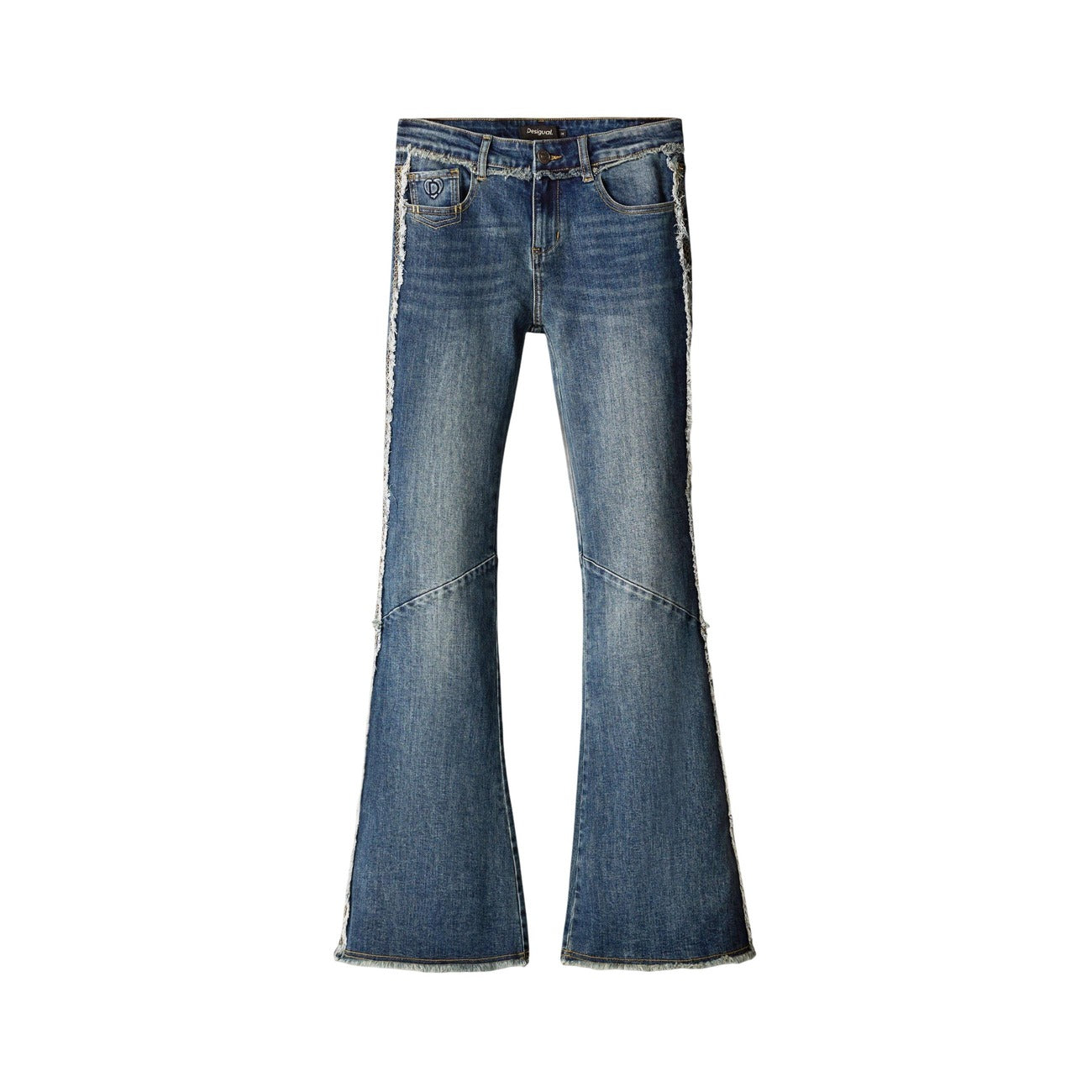 2452926 Desigual Jeans Blu Donna