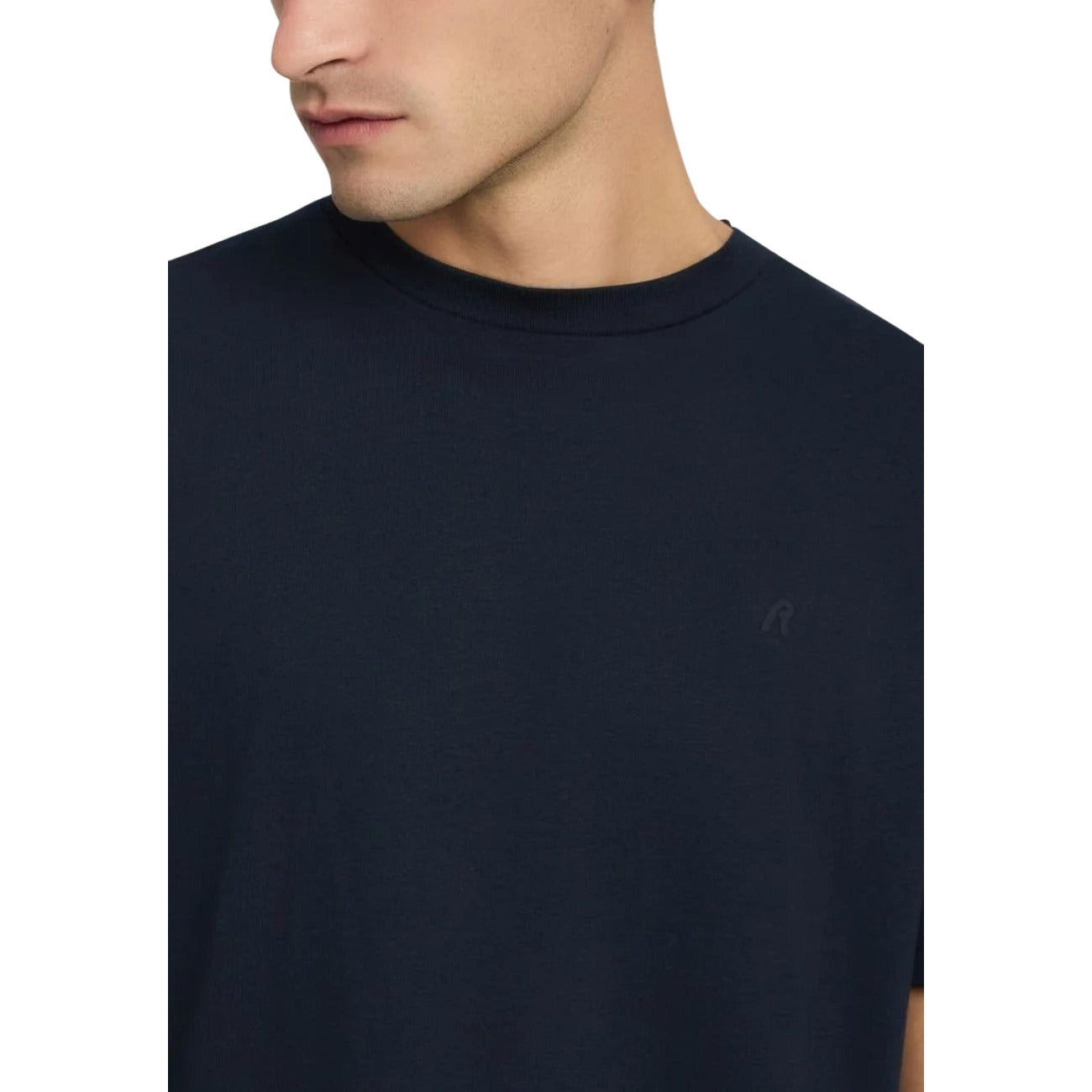 2458122 Replay T-Shirt Bianca 100% Cotone Uomo