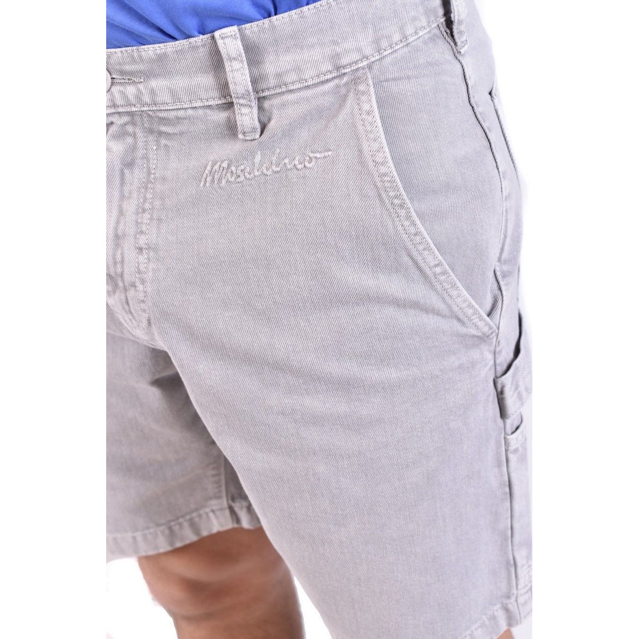 2425130 Moschino Bermuda Grigio Uomo