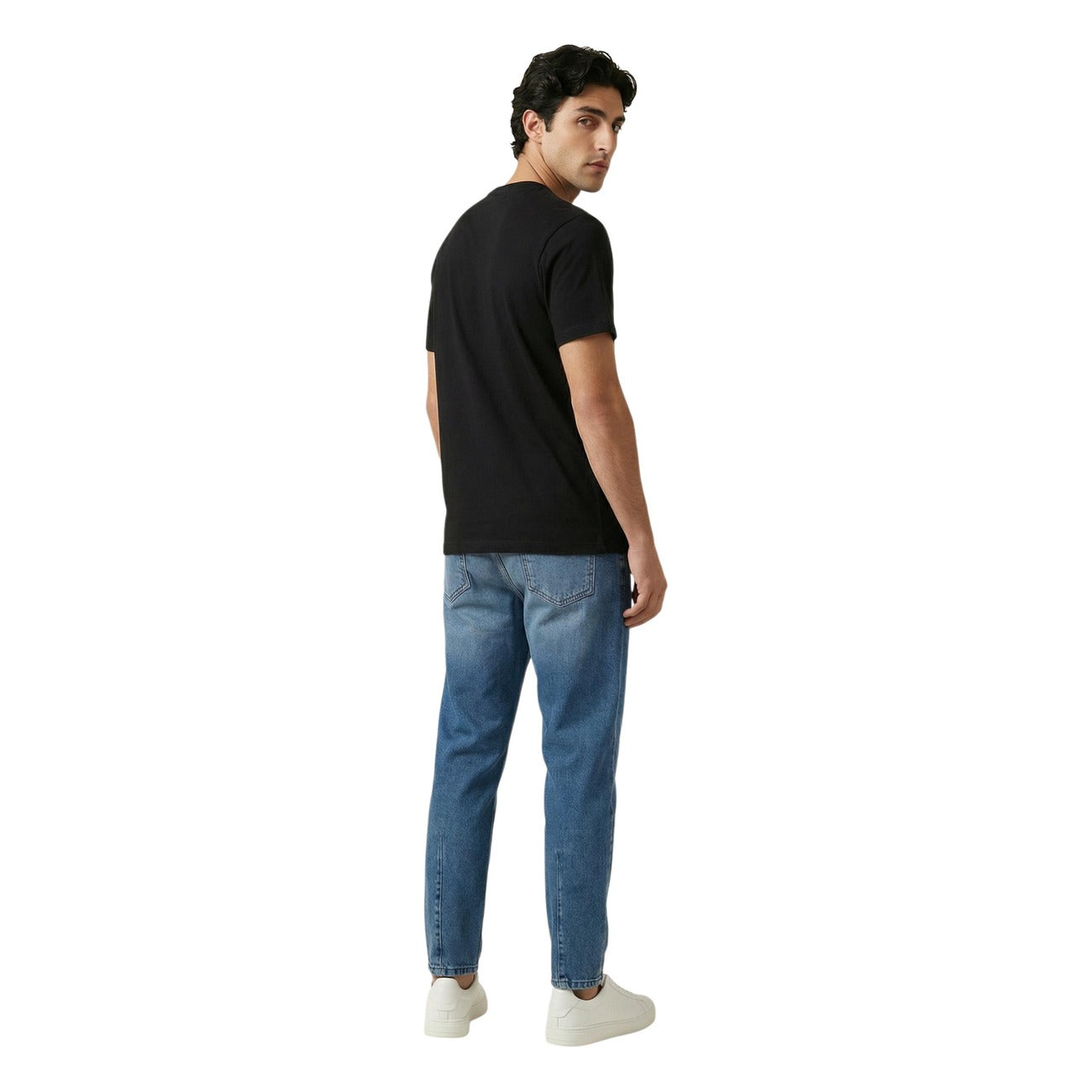 2453582 Tommy Hilfiger Jeans T-Shirt Nera Uomo