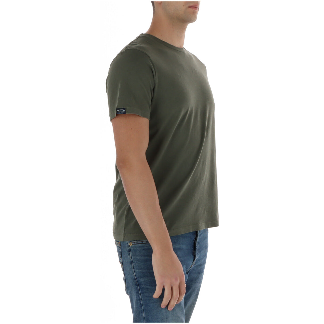 2456732 Superdry T-Shirt Verde Uomo