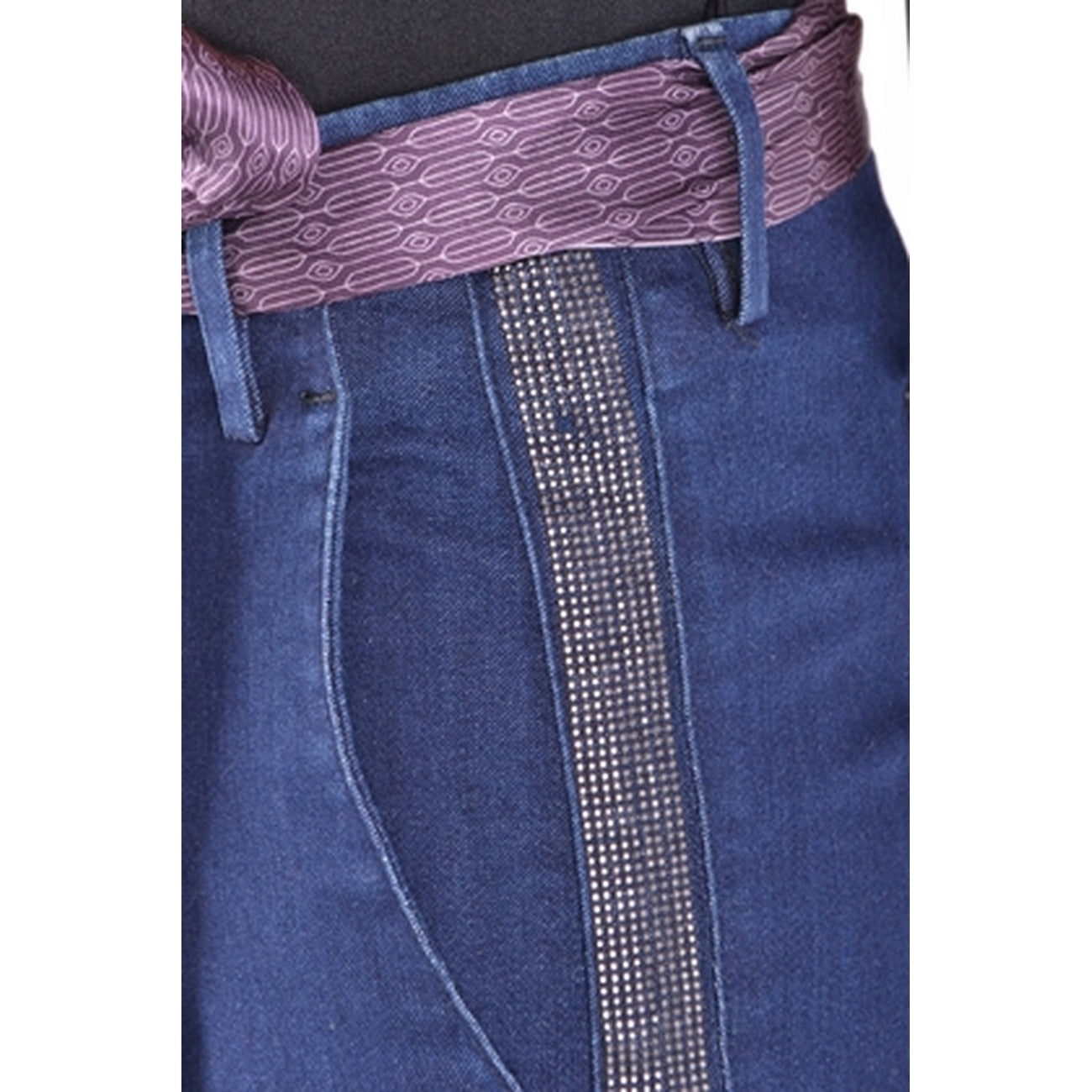 2438326 Jacob Cohen Jeans Blu Cotone Elastan Made Italy Donna