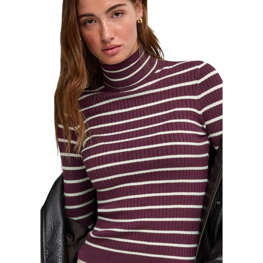 Karol Long Sleeve Rollneck Pullover Knit Noo Maglia Donna