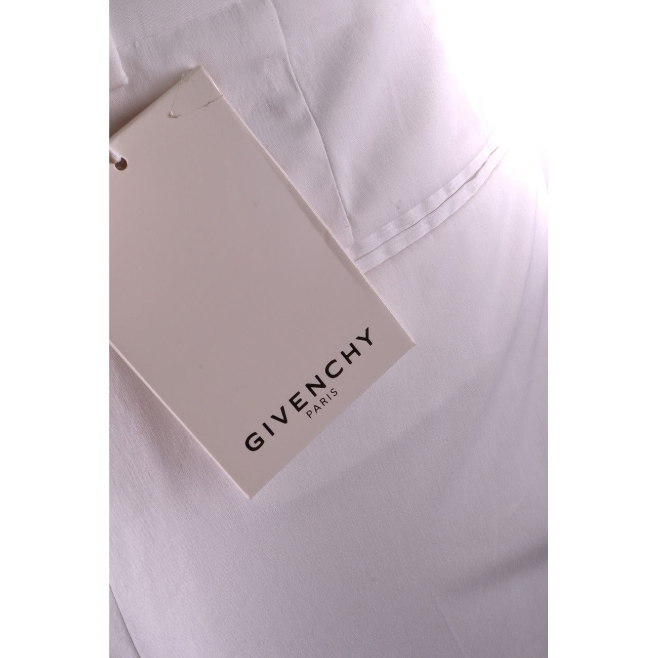 2437796 Givenchy Pantaloni Bianchi Zip Bottone Donna