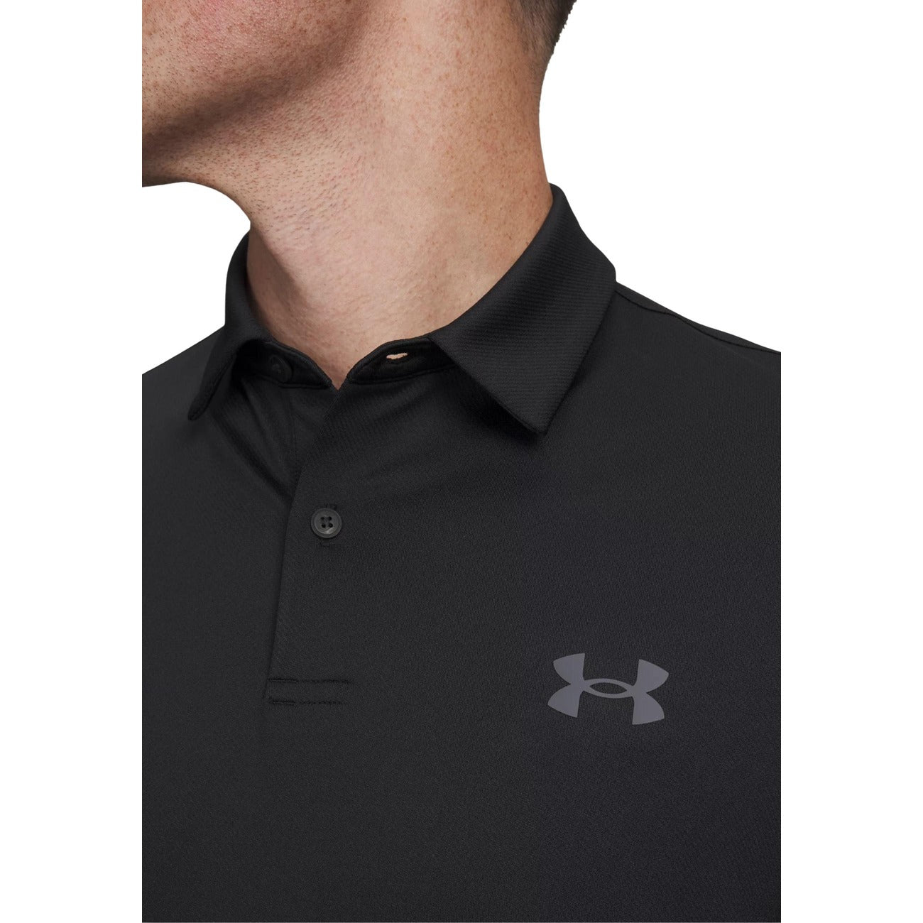 2452071 Under Armour Polo Nera Uomo