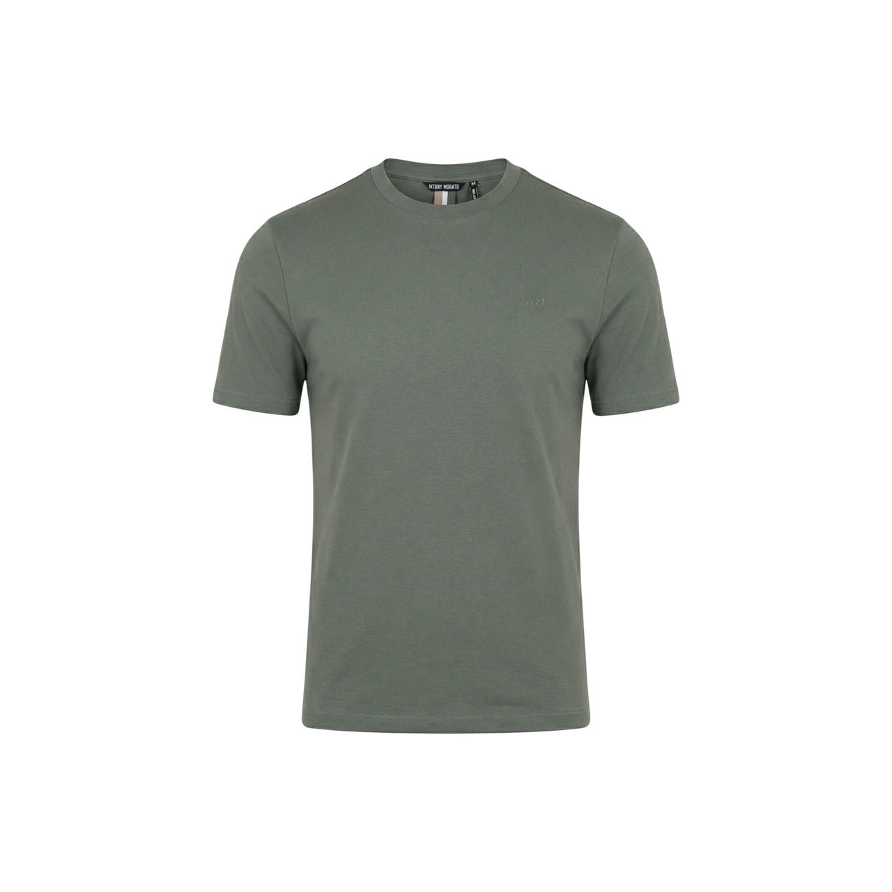 2454359 Antony Morato T-Shirt Verde Cotone Uomo