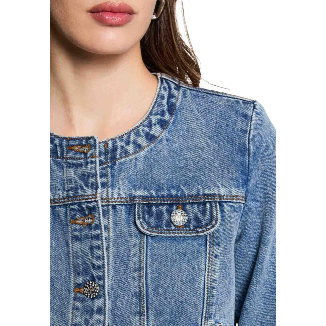 513001 Morgan De Toi Giacca Blu Donna Primavera/Estate