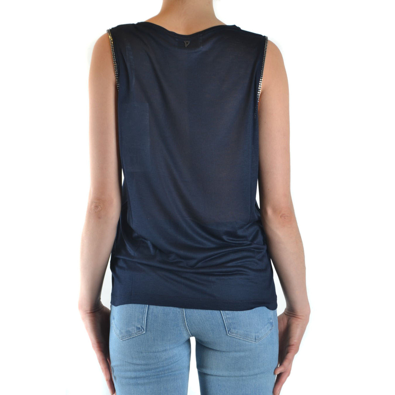 488911 Dondup Canotta Blu Donna