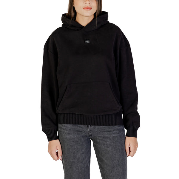 Womens Micro Badge Over Loose Hoodie LV047D232G Felpa Donna