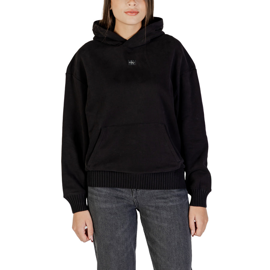 Womens Micro Badge Over Loose Hoodie LV047D232G Felpa Donna