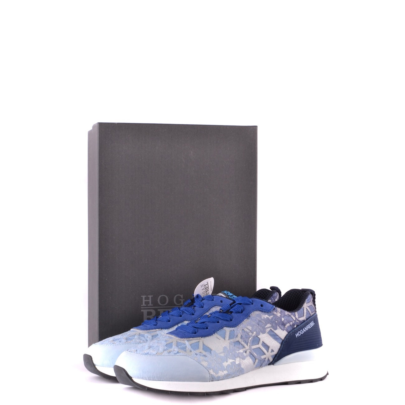 2432409 Hogan Sneakers Blu Donna