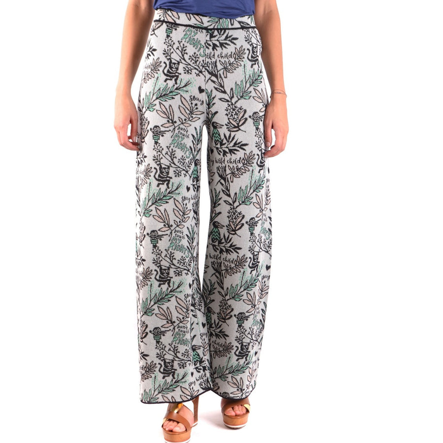 Pantalone Knit Wide Leg
