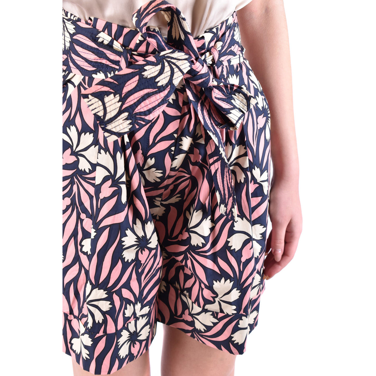2435625 P.a.r.o.s.h. Shorts Blu Floreali Donna