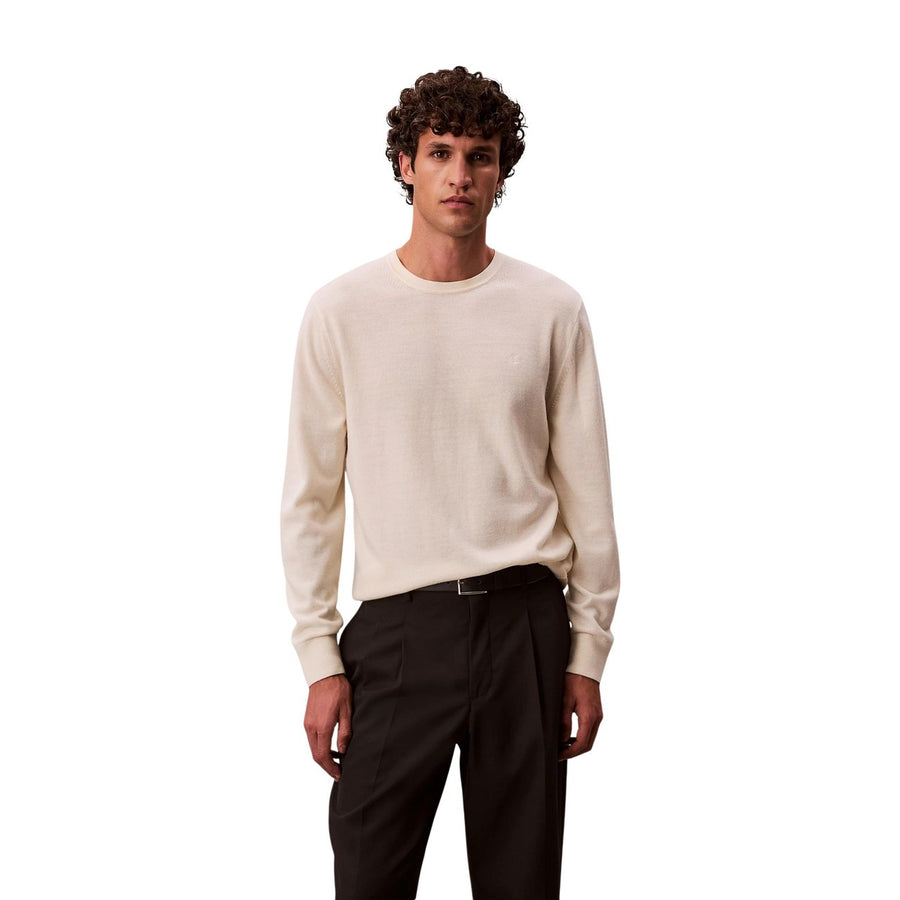Jeans Merino Crew Neck K30K302450 Maglia Uomo