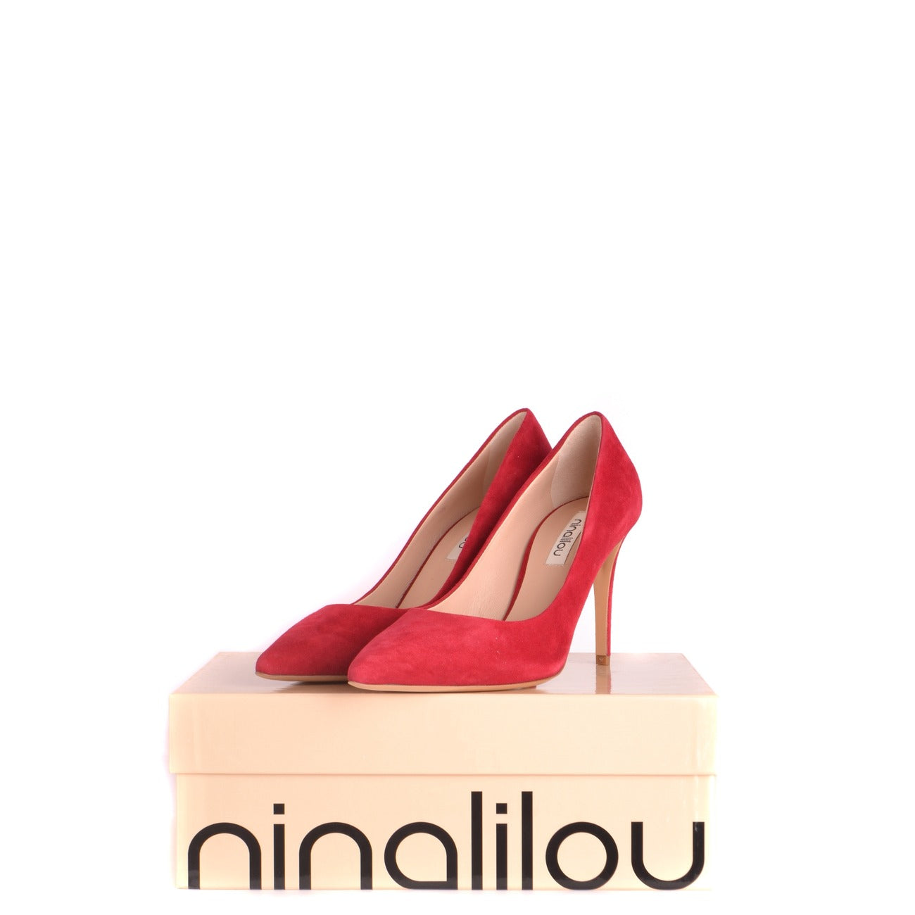 489375 Ninalilou Scarpe Décolleté Rosso Donna Primavera/Estate