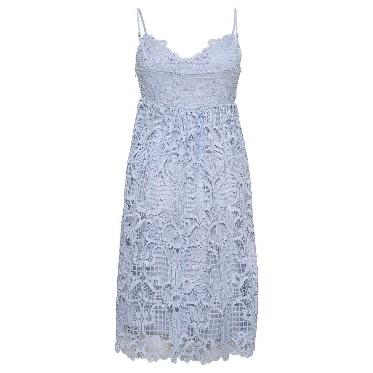 381200 Vila Clothes Abito Azzurro Donna Poliestere 100%