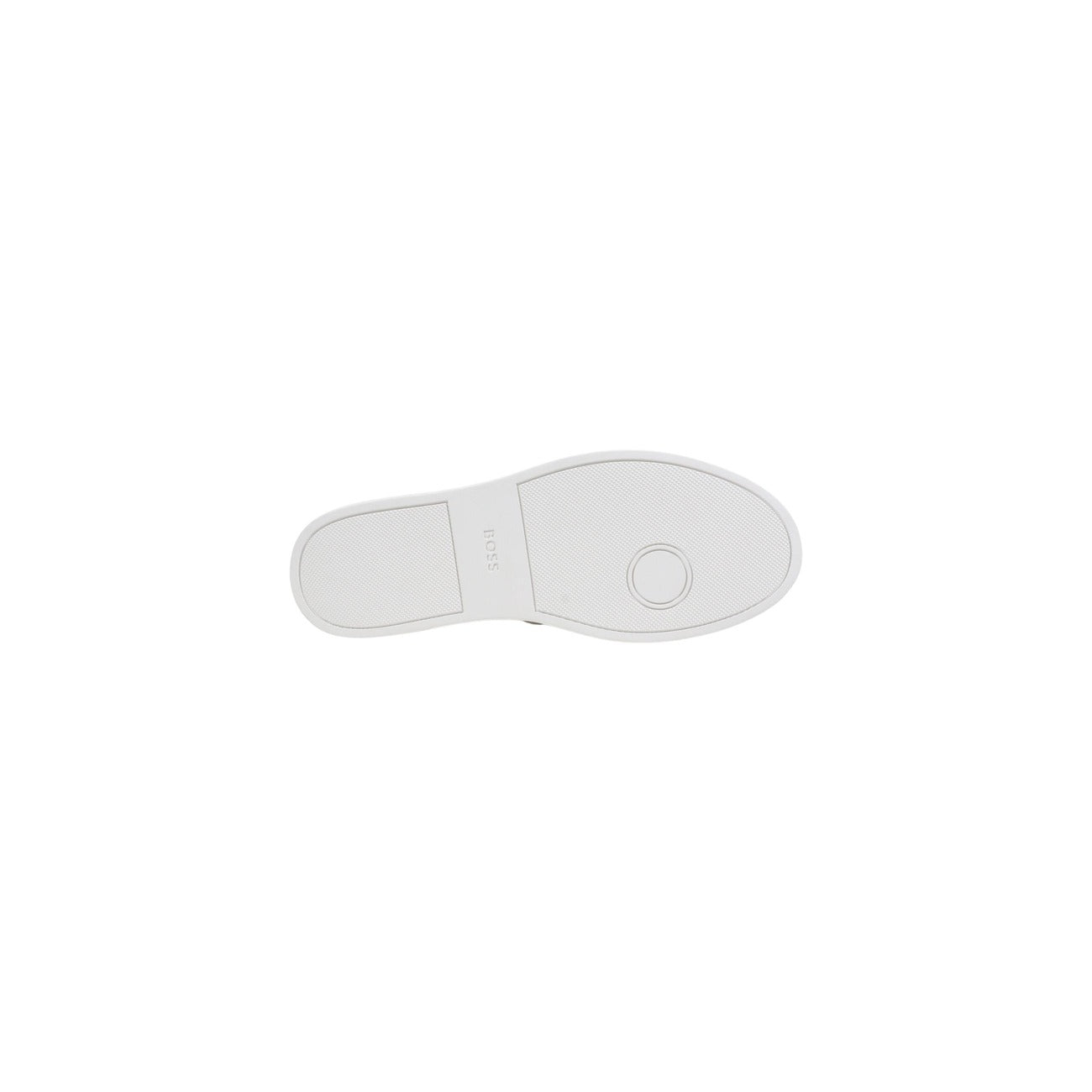 504047 Boss Sneakers Bianco Pelle Uomo
