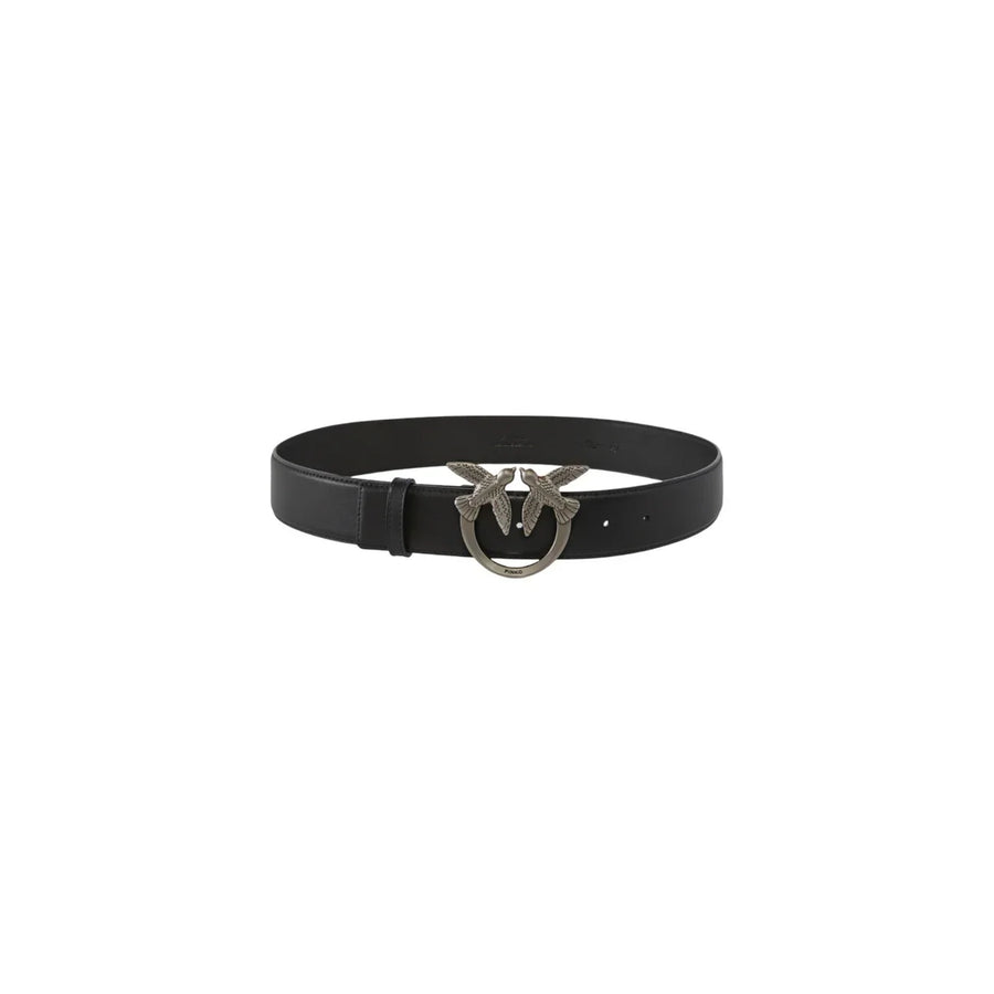 Cintura Nera Donna Pelle 100%