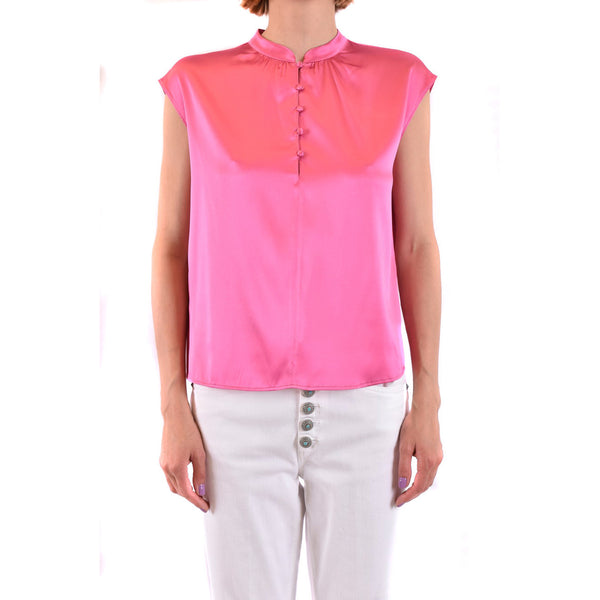 Blusa Smanicata in Raso di Seta "Brugherio"