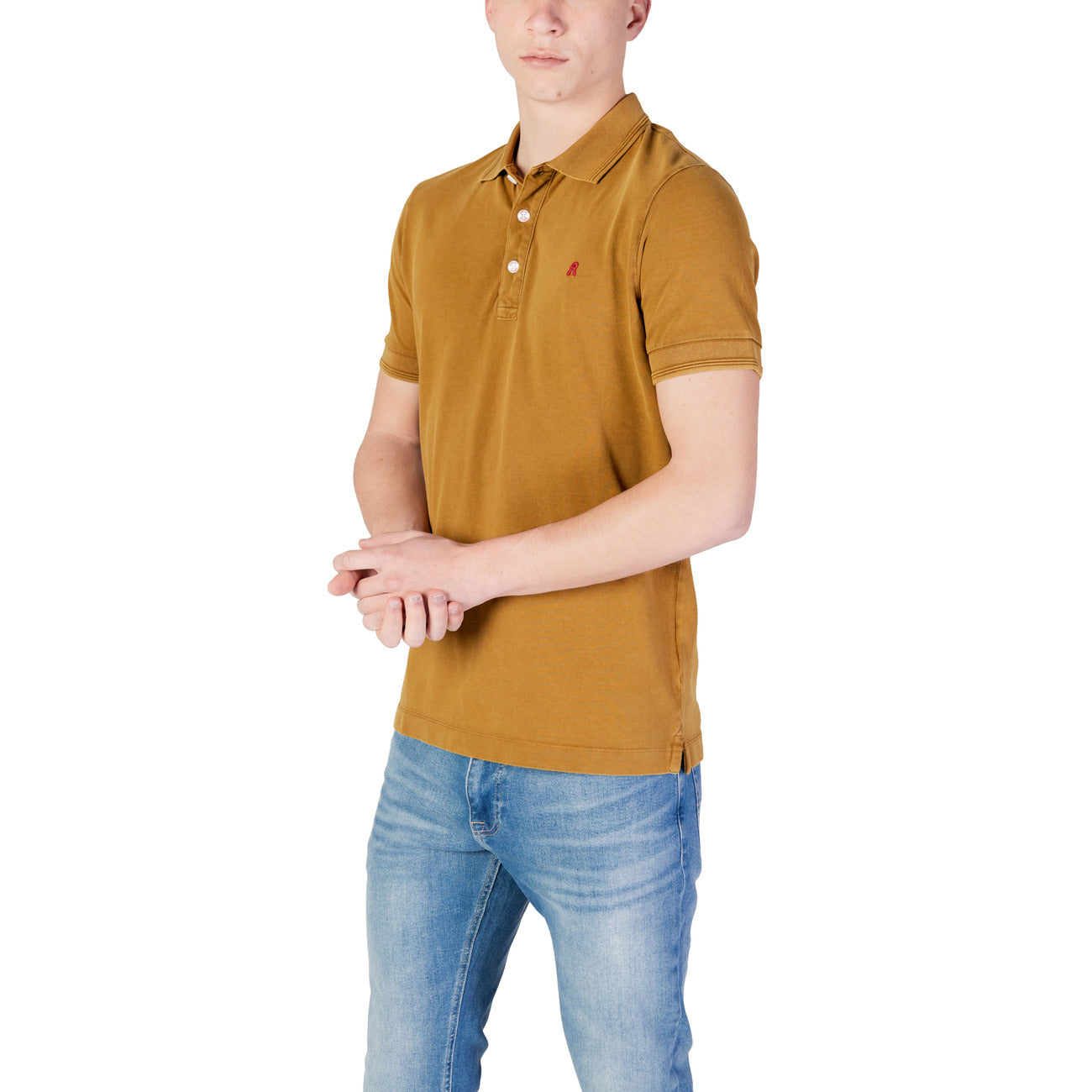 2409215 Replay Polo Gialla Uomo