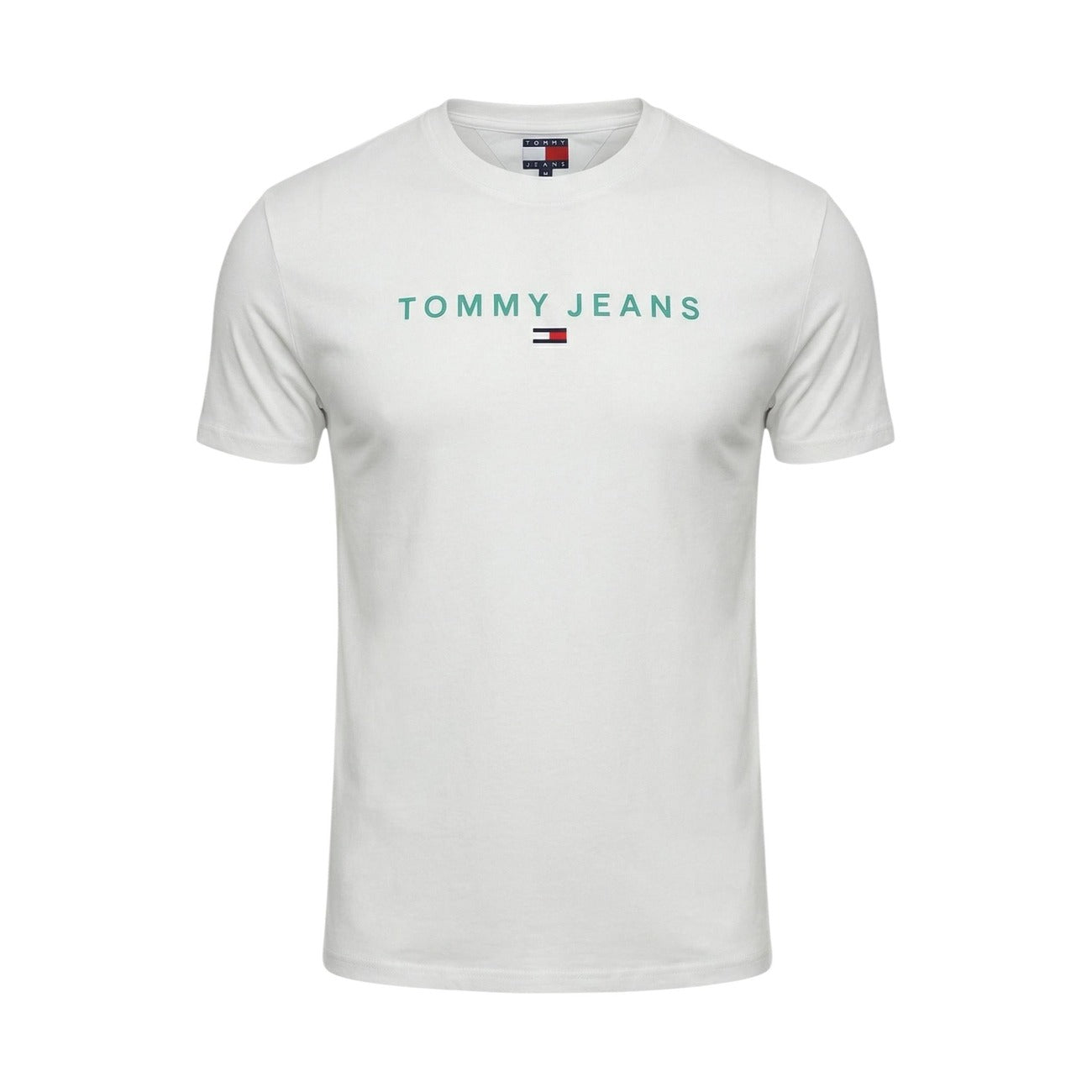 2453276 Tommy Hilfiger Jeans T-Shirt Bianca Uomo