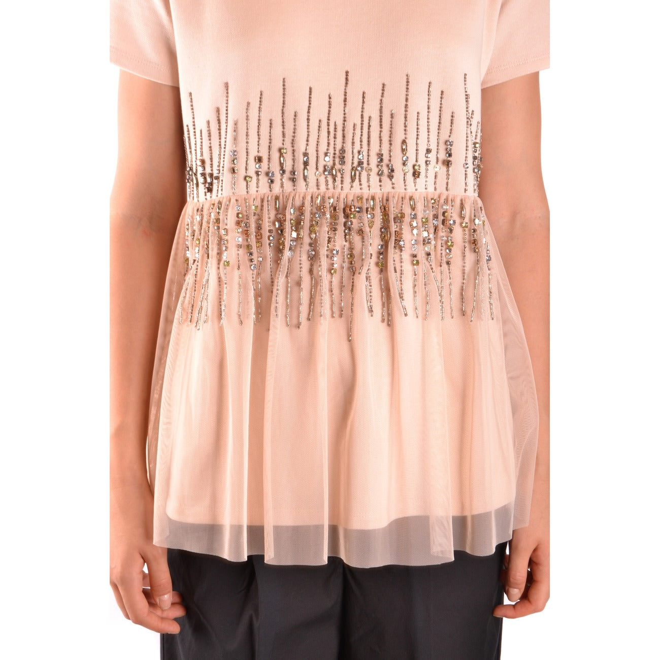 487467 Twinset Simona Barbieri Blouse Rosa Donna