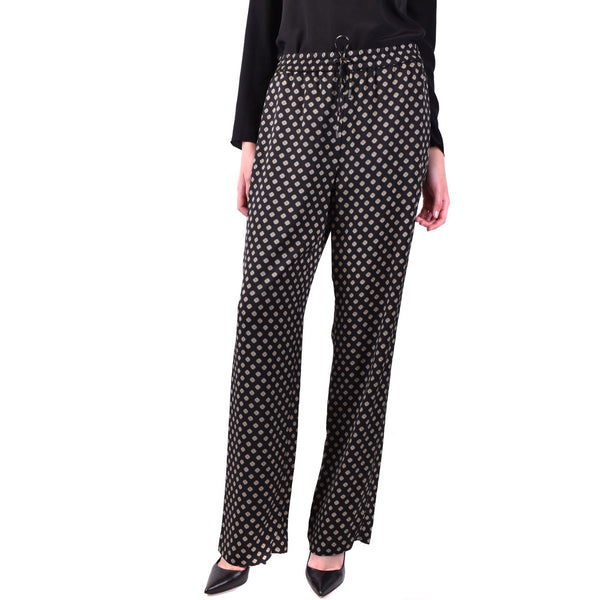 Pantaloni Neri Pois Donna Primavera/Estate
