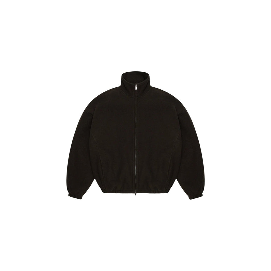 Fleece Zip Jacket Bark 19030