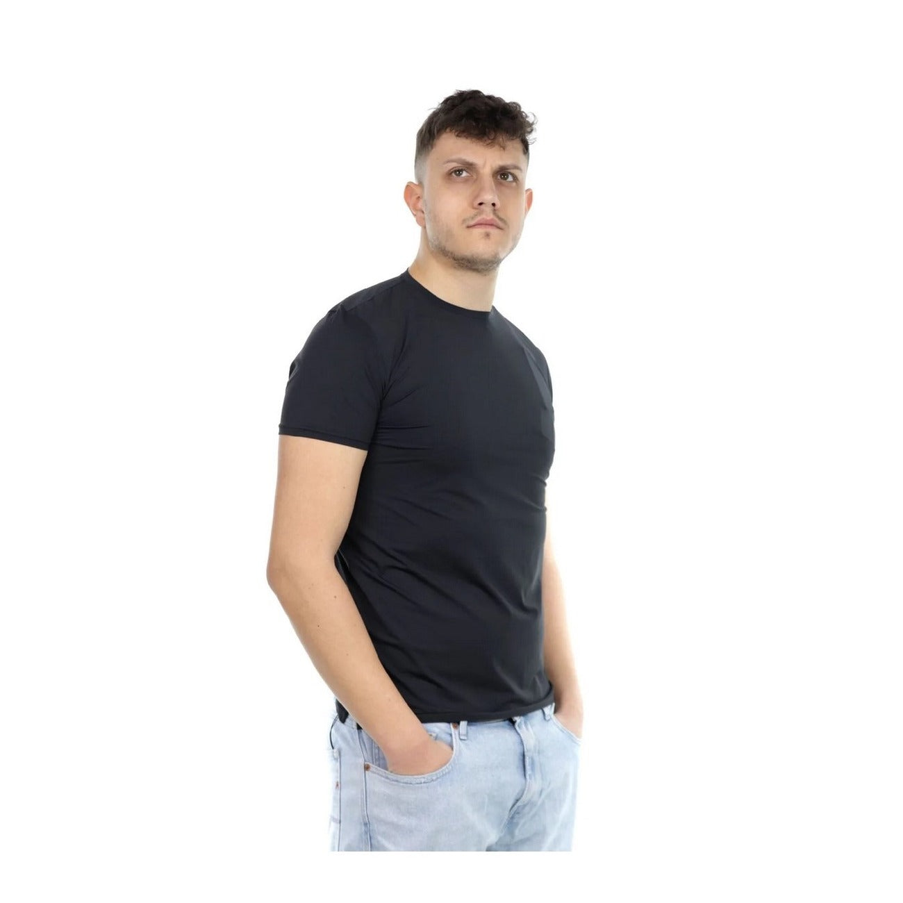 2449152 Rrd T-Shirt Nera Uomo