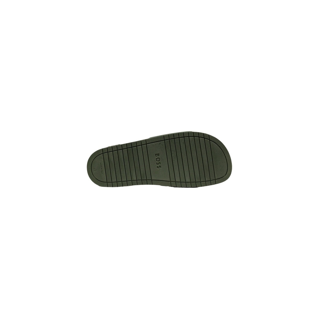 514298 Boss Ciabatte Verde PVC Uomo