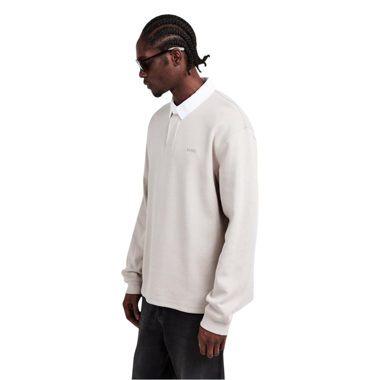 2450059 Boss Polo Grigio Uomo