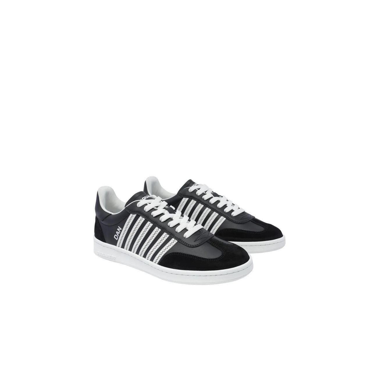 505819 Dsquared Sneakers Nero Pelle Uomo